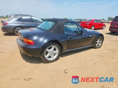Trzecie zdjęcie samochodu z tyłu: 1998 BMW Z3 2.8 VIN:4USCJ3338WLB63677 - miniatura
