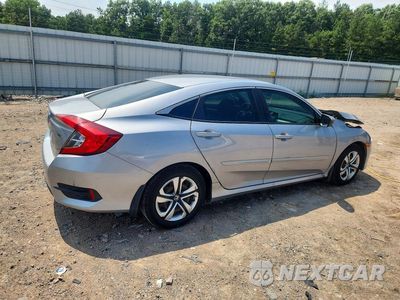 Trzecie zdjęcie samochodu z tyłu: 2017 HONDA CIVIC LX VIN:19XFC2F56HE076857 - miniatura