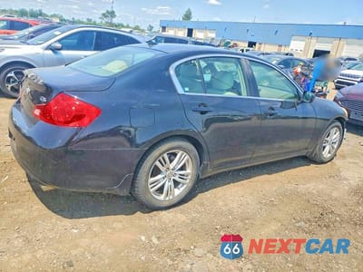 Trzecie zdjęcie samochodu z tyłu: 2011 INFINITI G25 SEDAN BASE VIN:JN1DV6AP3BM830777 - miniatura