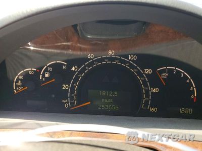 Zdjęcie 9 z 12 samochodu: 2002 MERCEDES-BENZ S-CLASS VIN:WDBNG75J52A311687 - miniatura