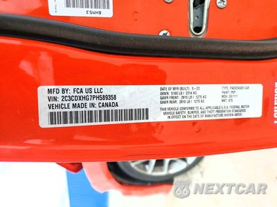 Zdjęcie 12 z 12 samochodu: 2023 DODGE CHARGER GT VIN:2C3CDXHG7PH589358 - miniatura