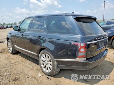 Drugie zdjęcie samochodu z przodu: 2016 LAND ROVER RANGE ROVER HSE VIN:SALGS2VF1GA248577 - miniatura