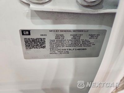 Zdjęcie 12 z 12 samochodu: 2020 CHEVROLET MALIBU LS VIN:1G1ZC5ST9LF148385 - miniatura