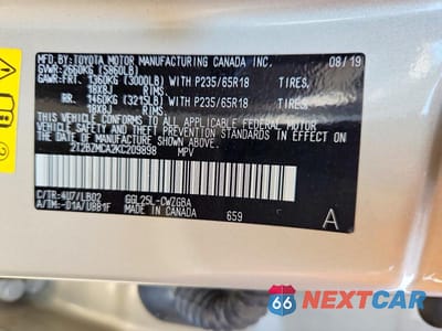 Zdjęcie 13 z 13 samochodu: 2019 LEXUS RX 350 BASE VIN:2T2BZMCA2KC209898 - miniatura
