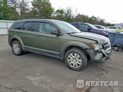 Czwarte zdjęcie samochodu z boku: 2018 DODGE JOURNEY SE VIN:3C4PDCABXJT519727 - miniatura