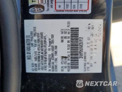 Zdjęcie 13 z 13 samochodu: 2010 FORD FUSION SE VIN:3FAHP0HA9AR201950 - miniatura