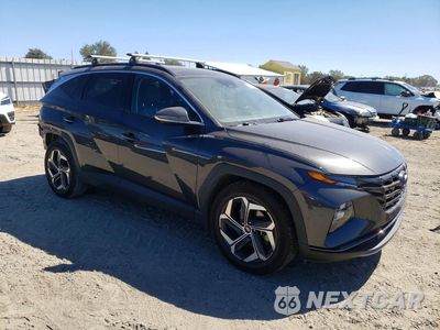 Czwarte zdjęcie samochodu z boku: 2022 HYUNDAI TUCSON LIMITED VIN:5NMJE3AE3NH156283 - miniatura