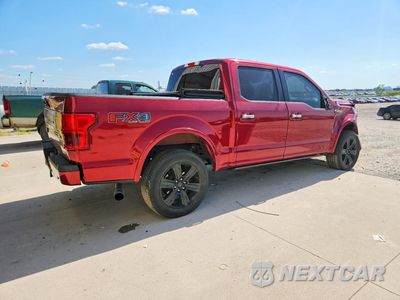 Trzecie zdjęcie samochodu z tyłu: 2018 FORD F150 SUPERCREW VIN:1FTEW1EG8JFD43931 - miniatura