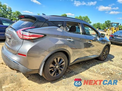 Trzecie zdjęcie samochodu z tyłu: 2018 NISSAN MURANO SV VIN:5N1AZ2MH3JN138119 - miniatura