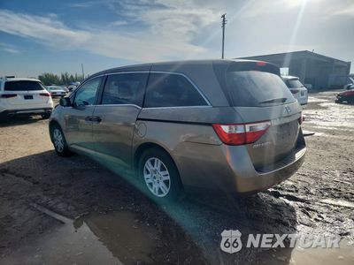 Drugie zdjęcie samochodu z przodu: 2013 HONDA ODYSSEY LX VIN:5FNRL5H26DB042858 - miniatura