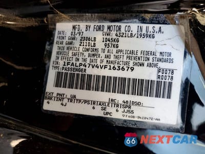 Zdjęcie 12 z 12 samochodu: 1997 FORD MUSTANG COBRA VIN:1FALP47V4VF163679 - miniatura