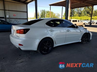 Trzecie zdjęcie samochodu z tyłu: 2010 LEXUS IS 250 BASE VIN:JTHBF5C27A5128630 - miniatura