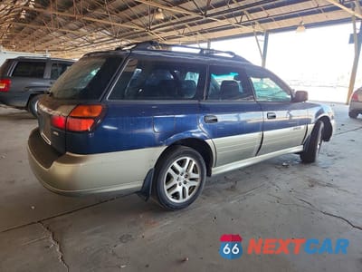 Trzecie zdjęcie samochodu z tyłu: 2003 SUBARU LEGACY OUTBACK AWP VIN:4S3BH675037657401 - miniatura