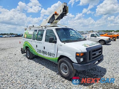 Czwarte zdjęcie samochodu z boku: 2009 FORD ECONOLINE E350 SUPER DUTY VAN VIN:1FTSE34L09DA84018 - miniatura