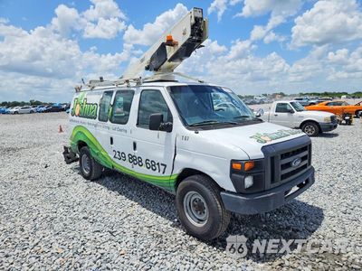 Czwarte zdjęcie samochodu z boku: 2009 FORD ECONOLINE E350 SUPER DUTY VAN VIN:1FTSE34L09DA84018 - miniatura
