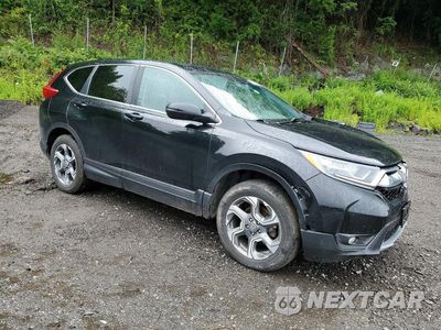 Czwarte zdjęcie samochodu z boku: 2019 HONDA CR-V EX VIN:2HKRW2H58KH621784 - miniatura