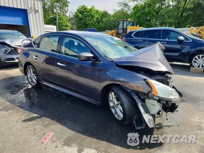 Czwarte zdjęcie samochodu z boku: 2013 NISSAN SENTRA S VIN:3N1AB7AP1DL735181 - miniatura