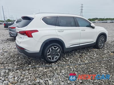 Trzecie zdjęcie samochodu z tyłu: 2021 HYUNDAI SANTA FE LIMITED VIN:KM8S5DA1XMU011090 - miniatura