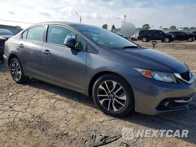 Czwarte zdjęcie samochodu z boku: 2013 HONDA CIVIC EXL VIN:19XFB2F90DE092181 - miniatura