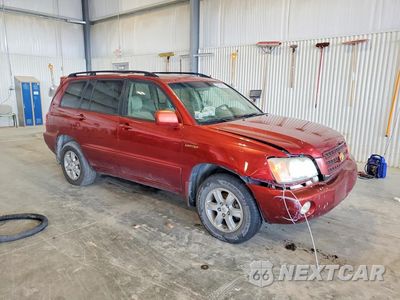 Czwarte zdjęcie samochodu z boku: 2001 TOYOTA HIGHLANDER BASE VIN:JTEHF21A110016189 - miniatura