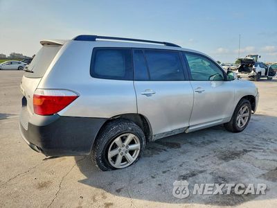 Trzecie zdjęcie samochodu z tyłu: 2008 TOYOTA HIGHLANDER BASE VIN:JTEES41A882045875 - miniatura