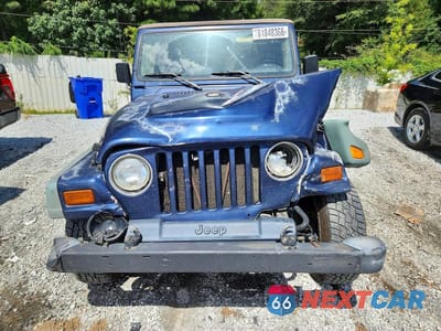 Piąte zdjęcie samochodu w środku: 1997 JEEP WRANGLER / TJ SPORT VIN:1J4FY19S4VP433990 - miniatura