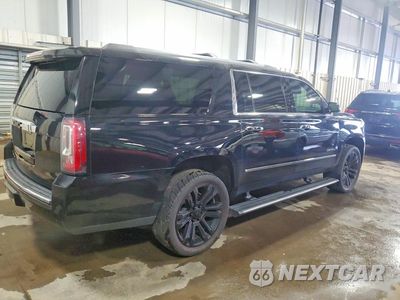 Trzecie zdjęcie samochodu z tyłu: 2018 GMC YUKON XL DENALI VIN:1GKS2HKJ4JR285357 - miniatura