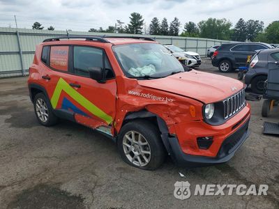 Czwarte zdjęcie samochodu z boku: 2020 JEEP RENEGADE SPORT VIN:ZACNJBAB8KPJ77100 - miniatura