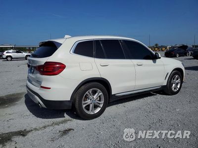 Trzecie zdjęcie samochodu z tyłu: 2020 BMW X3 XDRIVE30I VIN:5UXTY5C04LLT32040 - miniatura