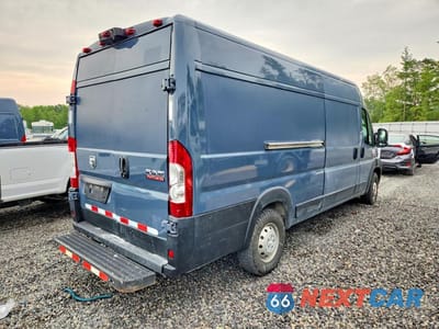 Trzecie zdjęcie samochodu z tyłu: 2020 RAM PROMASTER 3500 DELIVERY VAN VIN:3C6URVJG8LE128991 - miniatura