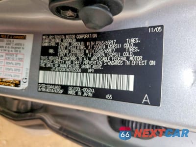 Zdjęcie 12 z 12 samochodu: 2006 LEXUS GX 470 VIN:JTJBT20X160105306 - miniatura