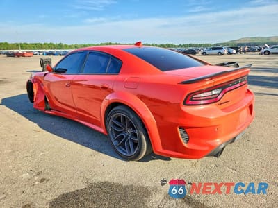 Drugie zdjęcie samochodu z przodu: 2021 DODGE CHARGER SCAT PACK VIN:2C3CDXGJ2MH556468 - miniatura