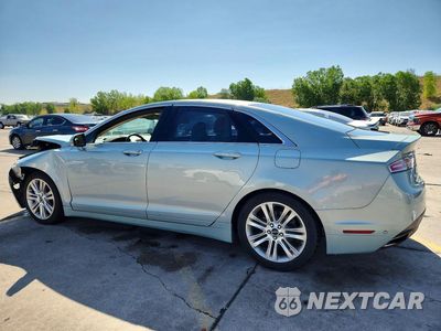 Drugie zdjęcie samochodu z przodu: 2013 LINCOLN MKZ HYBRID VIN:3LN6L2LU8DR819075 - miniatura