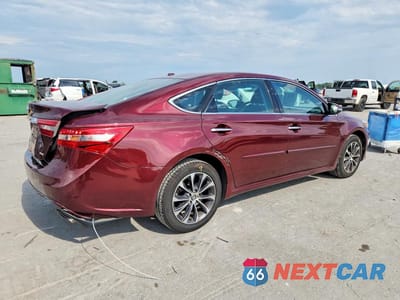 Trzecie zdjęcie samochodu z tyłu: 2018 TOYOTA AVALON XLE VIN:4T1BK1EB7JU269556 - miniatura
