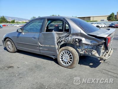 Drugie zdjęcie samochodu z przodu: 2005 HONDA CIVIC LX VIN:2HGES165X5H615880 - miniatura