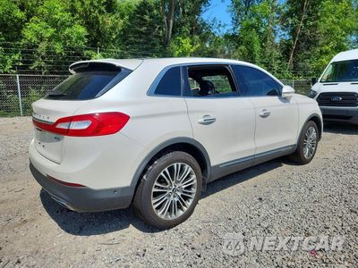 Trzecie zdjęcie samochodu z tyłu: 2016 LINCOLN MKX RESERVE VIN:2LMTJ8LR8GBL37110 - miniatura