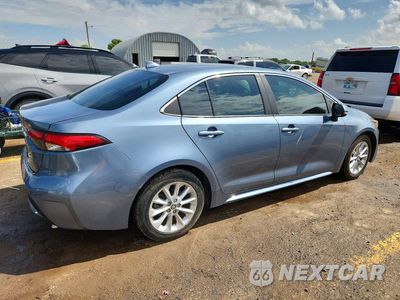 Trzecie zdjęcie samochodu z tyłu: 2020 TOYOTA COROLLA XLE VIN:5YFFPRAE3LP082224 - miniatura
