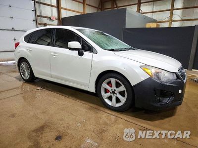 Czwarte zdjęcie samochodu z boku: 2014 SUBARU IMPREZA PREMIUM VIN:JF1GPAD61E8272750 - miniatura