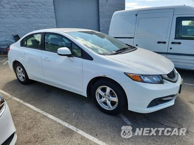 Czwarte zdjęcie samochodu z boku: 2013 HONDA CIVIC NATURAL GAS VIN:19XFB5F59DE000211 - miniatura