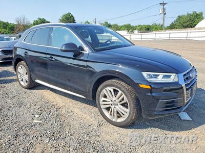 Czwarte zdjęcie samochodu z boku: 2018 AUDI Q5 PREMIUM PLUS VIN:WA1BNAFY2J2104115 - miniatura
