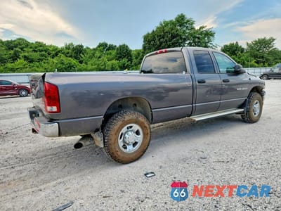 Trzecie zdjęcie samochodu z tyłu: 2003 DODGE RAM 2500 ST VIN:3D7KU28653G728405 - miniatura