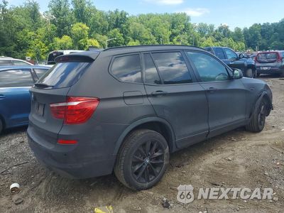 Trzecie zdjęcie samochodu z tyłu: 2016 BMW X3 XDRIVE28I VIN:5UXWX9C5XG0D78677 - miniatura