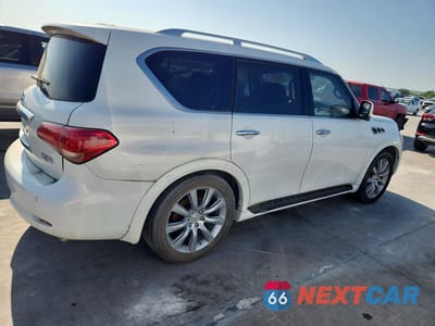 Trzecie zdjęcie samochodu z tyłu: 2011 INFINITI QX56 BASE VIN:JN8AZ2NE3B9005111 - miniatura