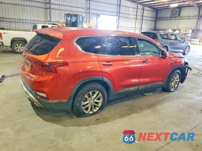 Trzecie zdjęcie samochodu z tyłu: 2019 HYUNDAI SANTA FE SEL 2.4L VIN:5NMS33AD4KH057095 - miniatura