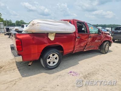 Trzecie zdjęcie samochodu z tyłu: 2007 DODGE RAM 1500 ST VIN:1D7HA18P67S104990 - miniatura