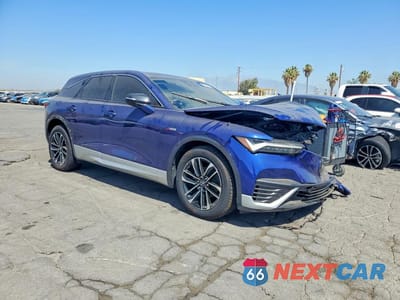 Czwarte zdjęcie samochodu z boku: 2024 ACURA ZDX A-SPEC VIN:4W5KHMRK3RZ505801 - miniatura