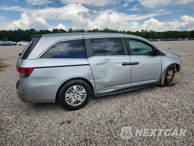Trzecie zdjęcie samochodu z tyłu: 2015 HONDA ODYSSEY LX VIN:5FNRL5H24FB024426 - miniatura