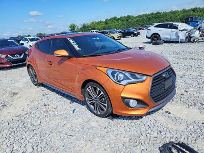 Czwarte zdjęcie samochodu z boku: 2016 HYUNDAI VELOSTER TURBO VIN:KMHTC6AE6GU254909 - miniatura