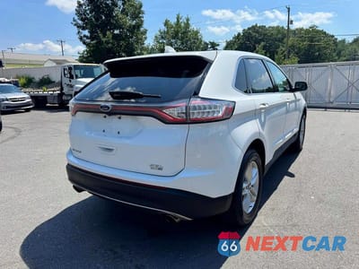 Trzecie zdjęcie samochodu z tyłu: 2017 FORD EDGE SEL VIN:2FMPK4J91HBB30405 - miniatura