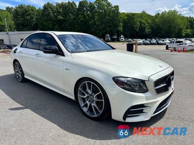 Czwarte zdjęcie samochodu z boku: 2018 MERCEDES-BENZ E 43 4MATIC AMG VIN:WDDZF6EB6JA302817 - miniatura